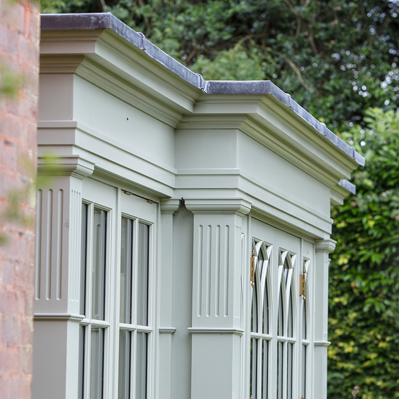 Decorative Orangery - column detail