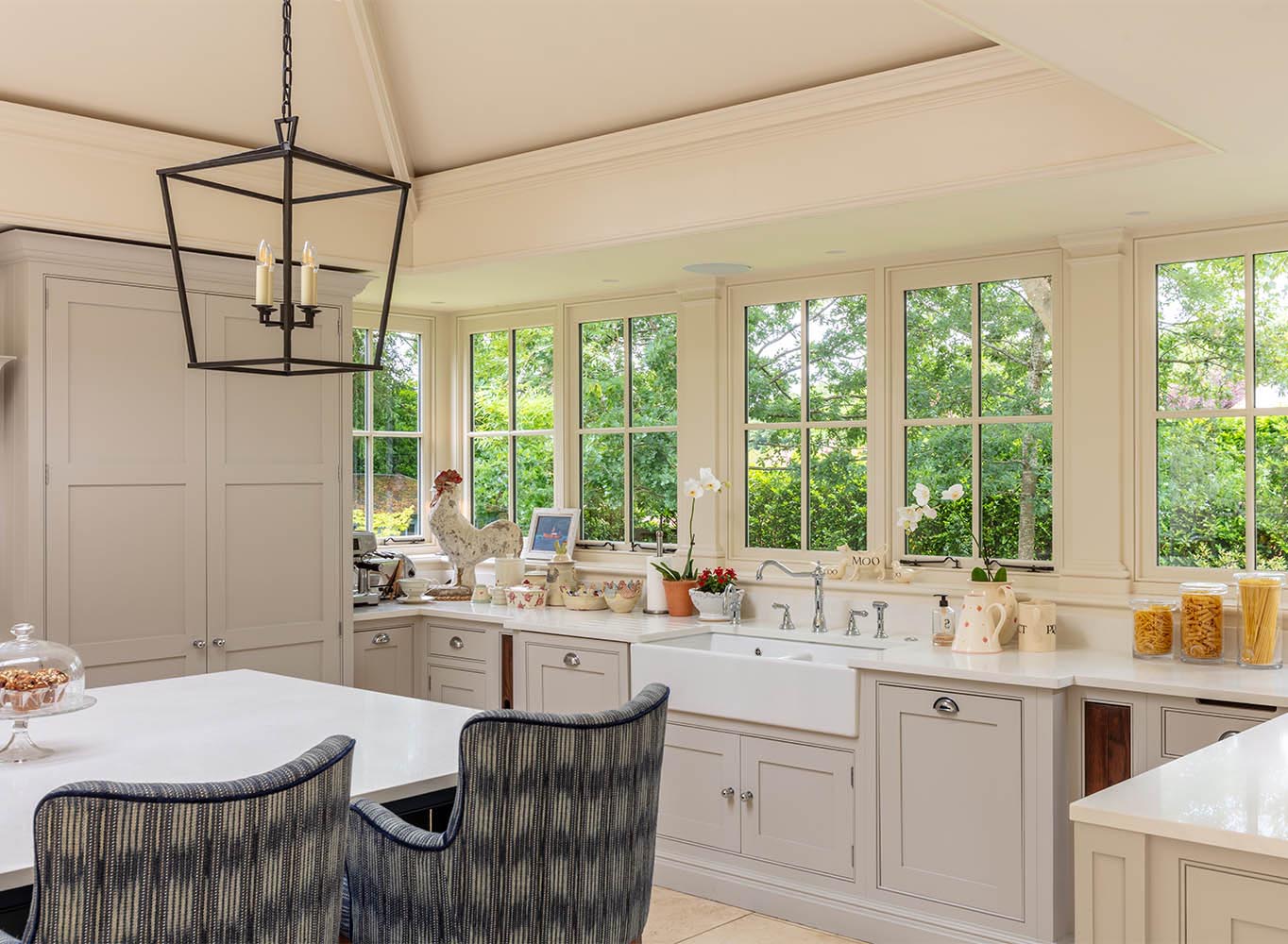 Kitchen orangery extension