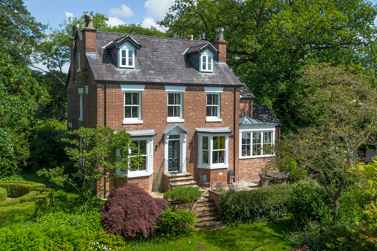 small solid roof sunroom external