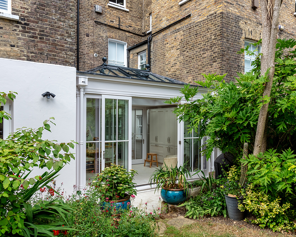 Townhouse extension orangery