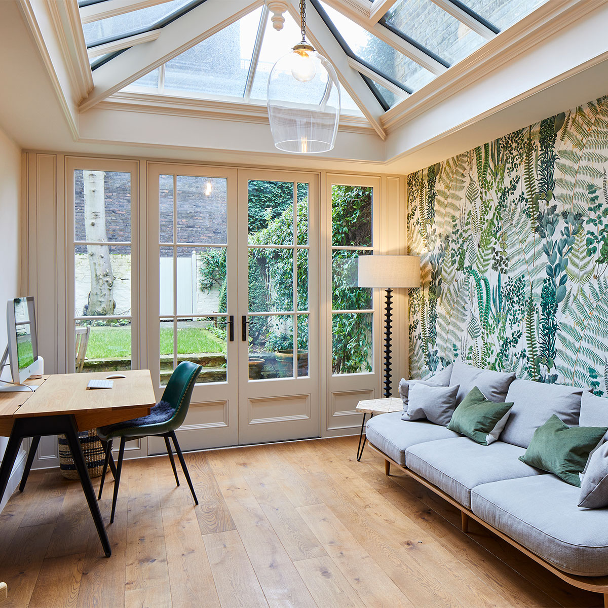 Interior of townhouse orangery