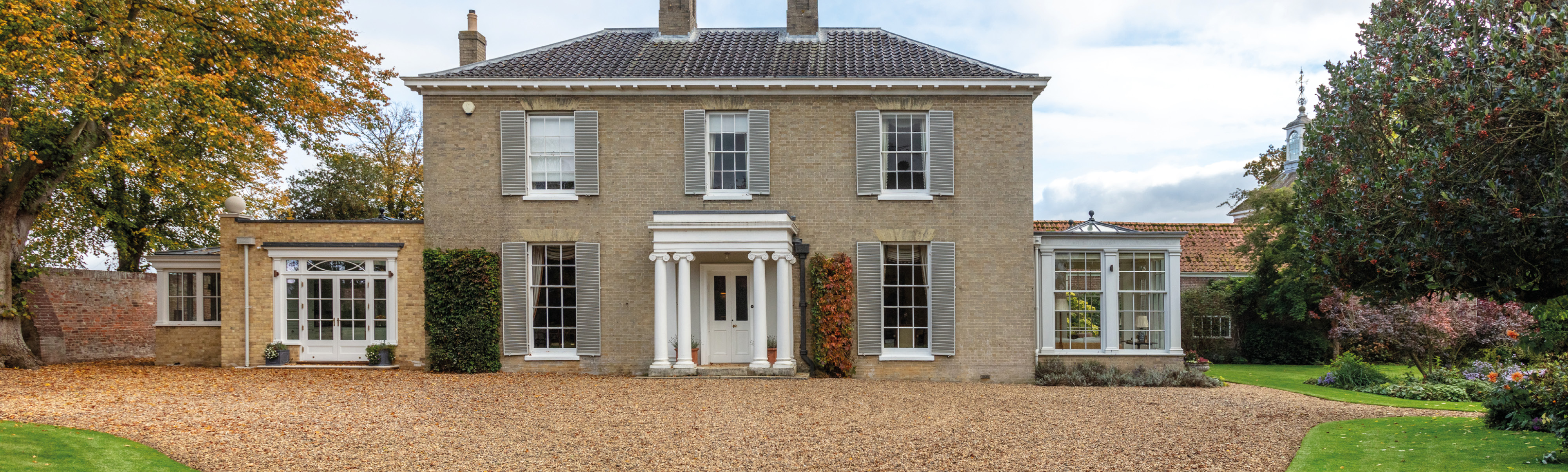 beautiful georgian country home