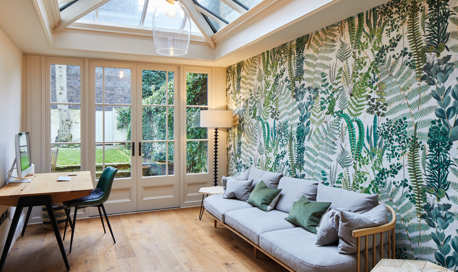 Working from home orangery