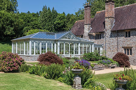 Traditional conservatory for period manor house