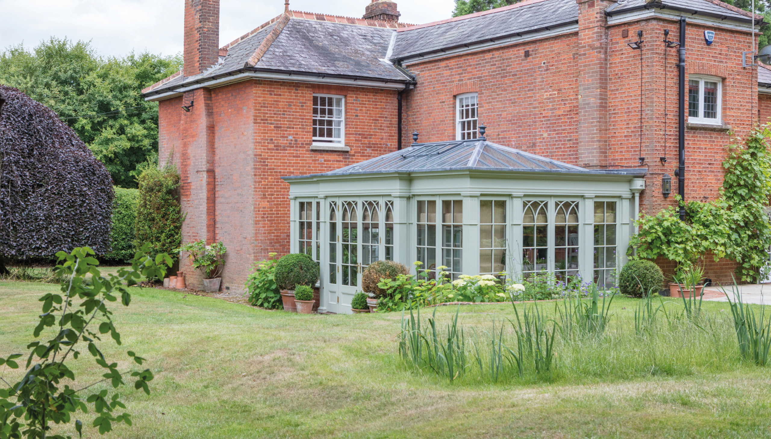 Georgian home orangery extension