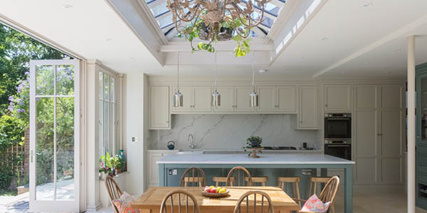 London townhouse with kitchen orangery