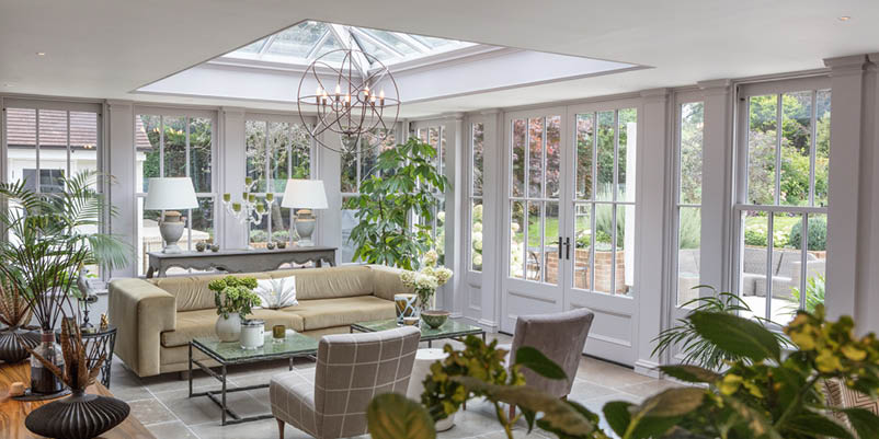 orangery for relaxing and entertaining