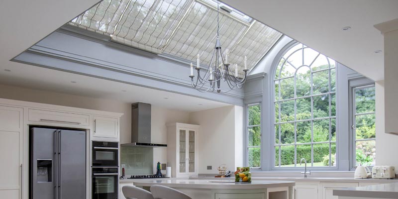 kitchen rooflight with feature window