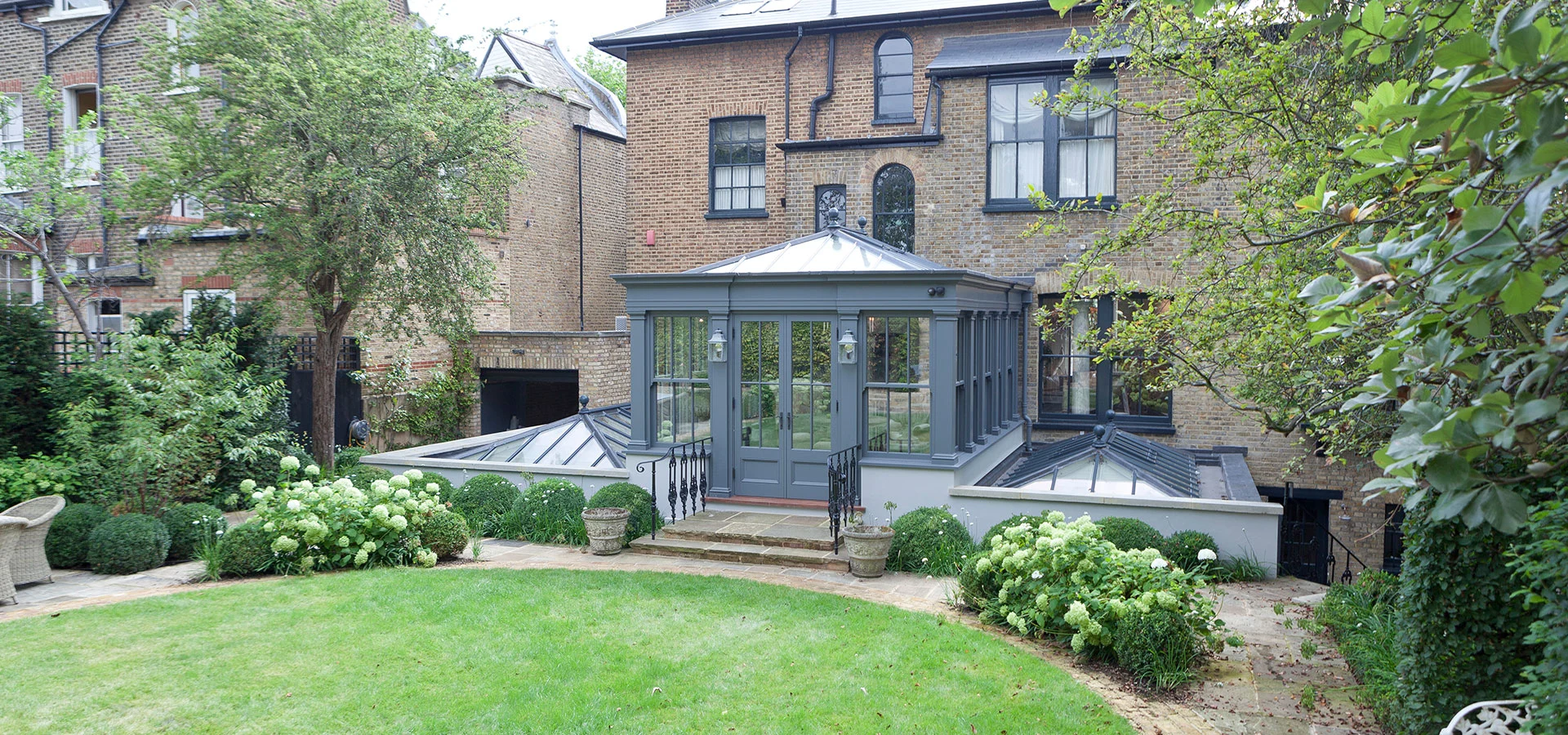 Bespoke dual level orangery design